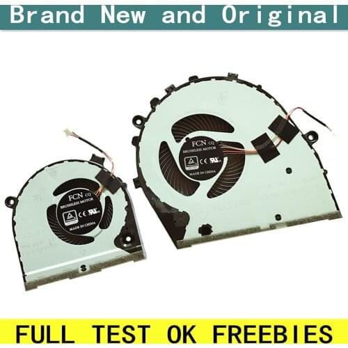 New laptop CPU GPU cooling fan Cooler Notebook PC for Dell G3 G3-3579 3779 G5-5587 G3 3776 GTX1060 DC 5V 0.5A