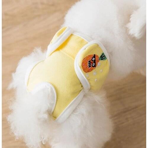 Hond Luier Sanitaire Wasbare Puppy Korte Nappy Wrap Hond Ondergoed Hond Fysieke Broek Hond Buik Band Mooie Pet Hond Slipje