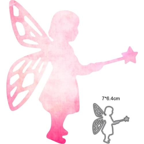 Craft dies Metal Cutting Dies Cut Mold Magic Angel Elves Decoration Scrapbook Paper Craft Knife Mould Blade Punch Stencils