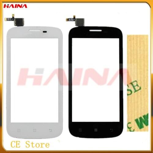 4.5 inch 3M Stickers Mobile Phone Touch Glass For Lenovo A760 Touch Screen Digitizer Front Outer Glass Lens Sensor +tools