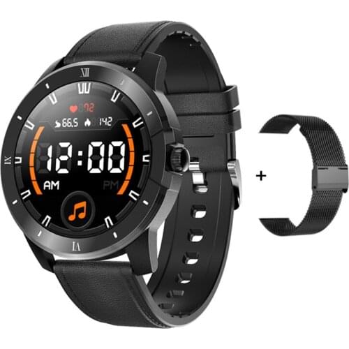 MX12 Smartwatch Men 1.3 Inch Full Touch Screen Heart Rate Monitor Blood Pressure Waterproof IP68 Smart Watch For IOS Android
