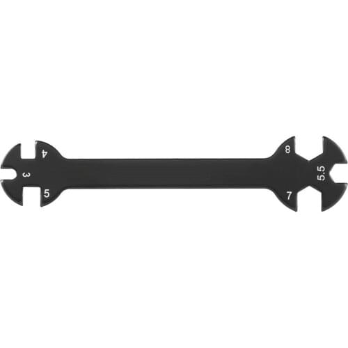 6 In 1 RC Special Tool Wrench 3/4/5/5.5/7/8MM For Turnbuckles & Nuts Rc Car Spare Parts Car Rc Model Nut Screw