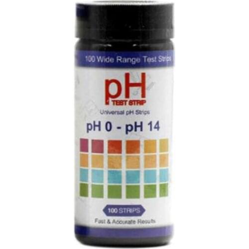 Soil PH Test Strips 100 Strips Soil Tester 0-14 PH Soil Test, Soil PH Test Strips, Plant Tester for Soil, PH Test Strips