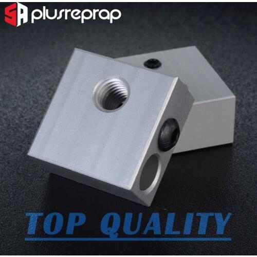 Top Quality MK7 MK8 Dedicated Heating Block 3D Printer Parts Hotend Extruder Kits Aluminium Heater