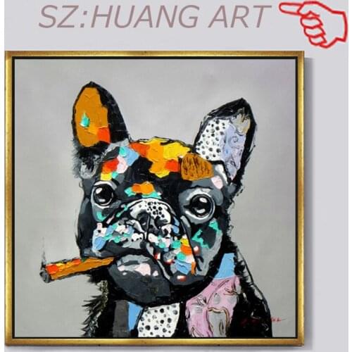 Animals Graffiti Art Dog Cow Canvas Prints Paintings Street Art Wall Pictures for Kids Room Posters and Prints Home Wall Decora