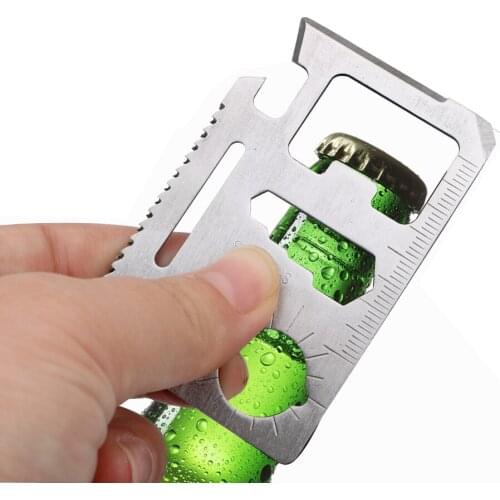 1 piece 11 in 1 Multifunction Tool Outdoor Survival Camping Pocket Military Card Knife Multi Tools Hand Tool Set