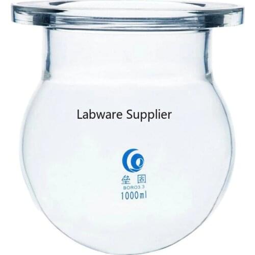 1000ml/2000ml/3000ml Round Bottom Medical grade Boro. glass 3-neck glass flask reactor, Flask reactor for Laboratory glassware