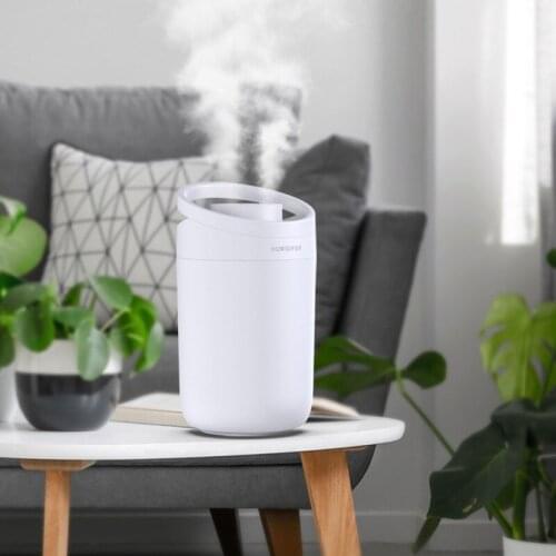 2.6L Air Humidifier Essential Oil Aroma Diffuser Double Nozzle Ultrasonic Cool Mist Life Show Diffuser Car Home Bedroom Travel