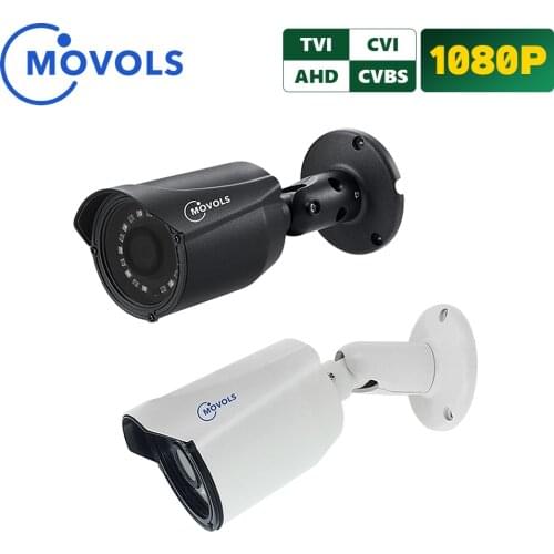 MOVOLS AHD Analog Camera 1080P High Definition Surveillance Infrared 2MP CCTV Security Outdoor Bullet Waterproof Cameras