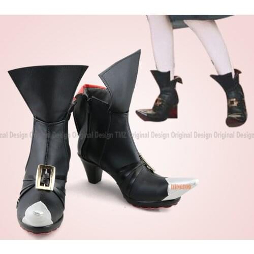 Final Fantasy XIV FF 14 BLACK MAGE 80 Characters Anime Shoe Costume Cosplay Shoes Boots