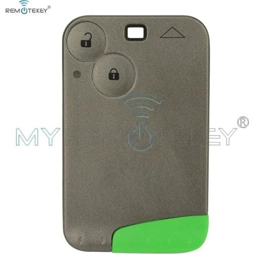 Remtekey Smart Car Key Card For Renault Laguna 2 button smart remote key card 2001 2002 2003 2004 2005 2006 433 Mhz ID46 PCF7947