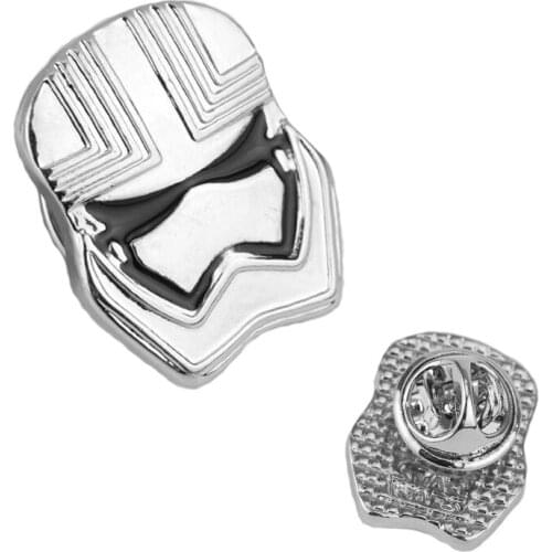 Creative Cartoon Badge Star Wars Pins for Backpacks Cute Badge Gifts for Kids Kawaii Pins Badges for Clothes Metal Movie Pins