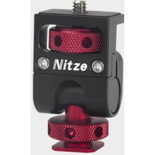 NITZE MONITOR HOLDER MOUNT COLD SHOE TO 1/4 20 SCREW N54