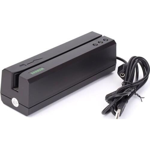 Hot Card Reader/Writer Magnetic Encoder Swipe USB Interface Black VS MSRE206 MSR605 MSR606