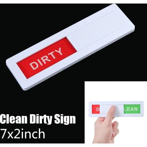 1PC Dishwasher Magnet Clean Dirty Sign Creative Durable Dishwasher Decoration Gift for Mothers Day