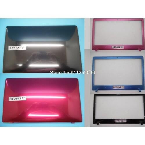 Laptop LCD Top Cover For Samsung NP350V4C NP355V4C 350V4C 355V4C LCD Front Bezel BA75-04116C BA75-04293A Back Case New
