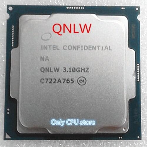 QNLW i7 8700 ES CPU INTEL 6 core 12 threads 3.1Ghz Support for eight generations of motherboards such as Z370 H310 B360 no pick