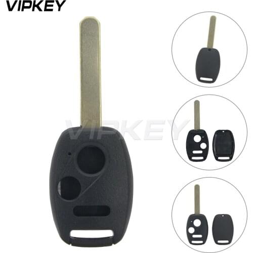 Remotekey 2 button with panic remote key shell for Honda Ridgeline CRV Fit Polit (No chip room)