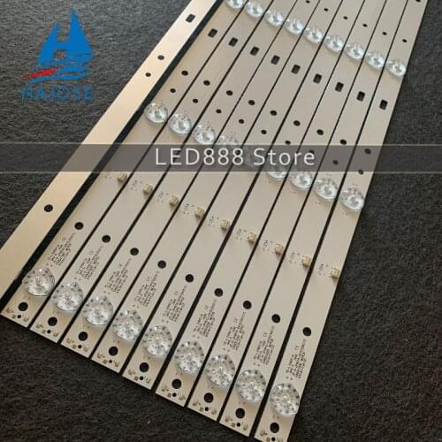 LED backlight bar BARRA LED AKAI MS-L B L1056 V2 R72-49D04-001 Lehua 49AX3000 JS-D-JP4910-041EC(60517) E49DU1000 DU49-1000