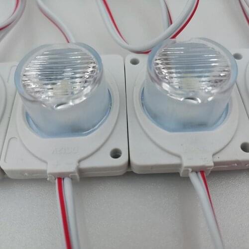 20PCS 1.5 W LED Modules DC12V UL Listed Luminous Flux 120-140lm White 6500 Waterproof IP65 with Tape Adhesive Back