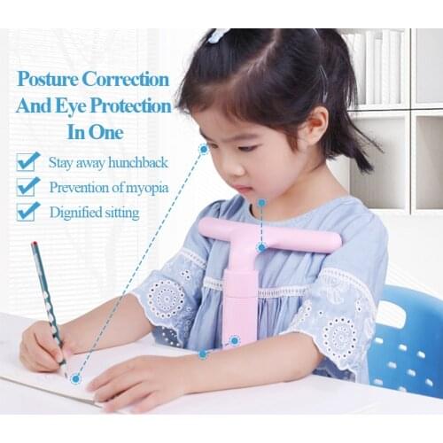 Tenwin 7601 Students Writing Sitting Posture Corrector/Orthosis Prevent Vision Protector/Bracket/Stand Learn Correction Posture