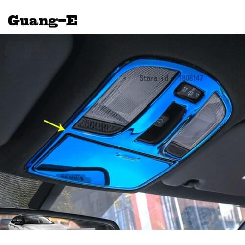 For Hyundai Kona Encino Kauai 2017 2018 2019 2020 2021 Car Inner Inside Head Read Reading Switch Light Lamp Frame Trim Hoods