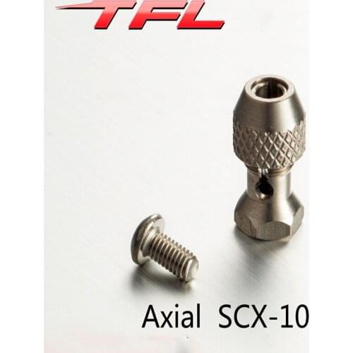 TFL 1/10 RC Car accessories AXIAL SCX10 Rock Crawler Antenna Mount Upgraded Stainless Steel TH01847-SMT6