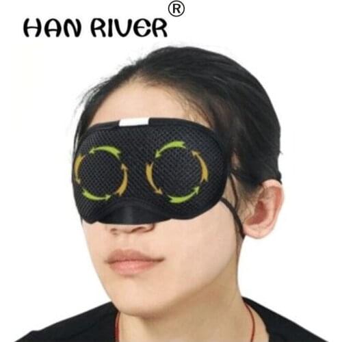 Bamboo charcoal eye mask breathable cotton men and women to sleep the sleep patch shading summer eye protection home patch