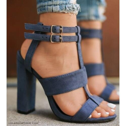 Europe and America super high heel hollow with large size sandals buckle with Roman womens shoes