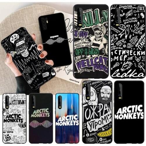 PENGHUWAN arctic monkeys Special Offer Cover Black Soft Shell Phone Case for Huawei P30 P20 P10 P9 P8 Mate 20 10 Pro Lite