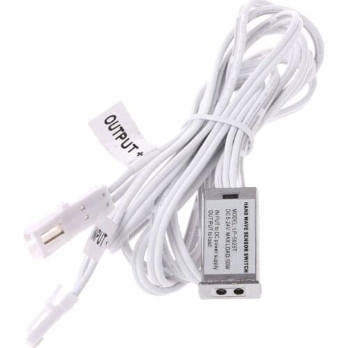 28EB DC 12V/24V IR Hand Wave Sensor Switch 5A Hand Sweep Switch 10cm Sense Distance