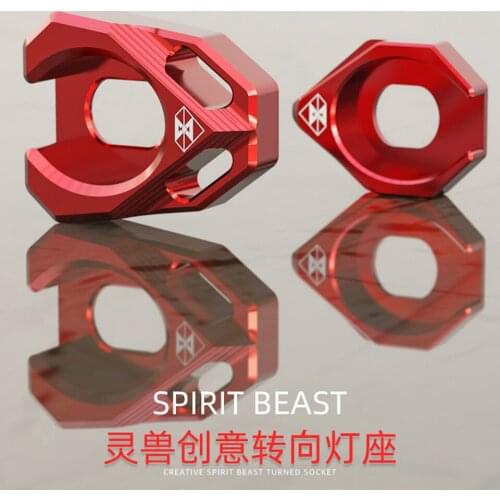 Spirit Beast Motorcycle Signal Lamp Holder Modified Accessories Daytime Running Lights Indicator Base For Suzuki DL205