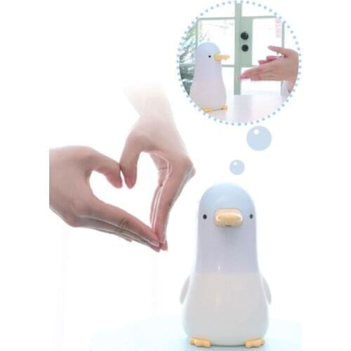 New Penguin Automatic Soap Dispensers Child Liquid Soap Dispenser Kitchen Bathroom Touchless Induction Foam Antiseptic Hands
