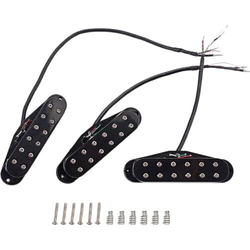 Hot-3Pcs/Set Neck Middle Bridge Humbucker Guitar Pickup for Strat-Sized Mini-Humbucker