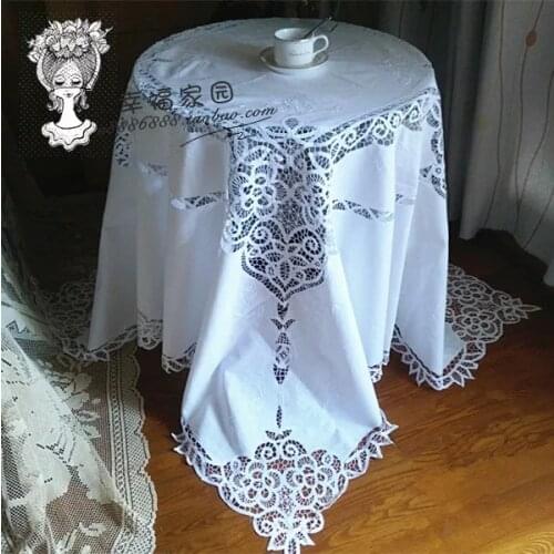 [Collection] Foreign Heavy Hand embroidery crocheted tablecloths parquet party / multi-purpose cover towels Need Favorites