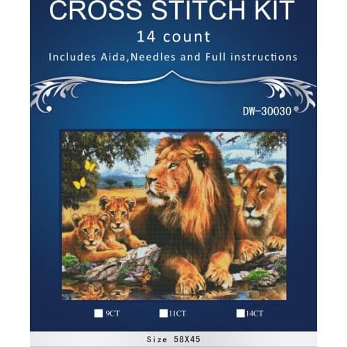 Top Quality Lovely Hot Sell Counted Cross Stitch Kit Old World Holiday Ornaments Similar DMC dw-30030 iron family