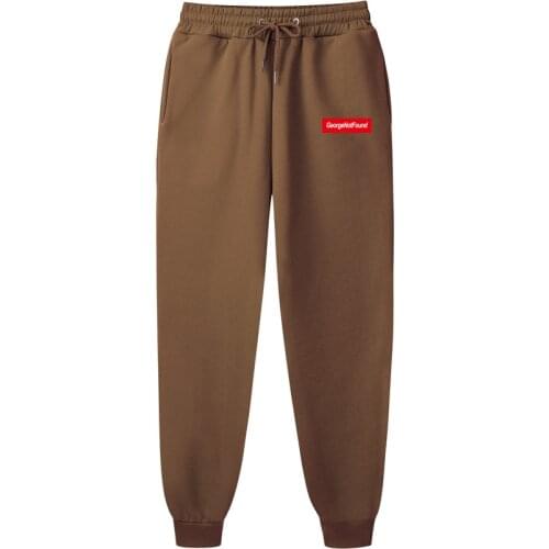 Autumn GeorgeNotFound Men Joggers Sweatpants Men Joggers Trousers Sporting Clothing The High Quality Bodybuilding Pants