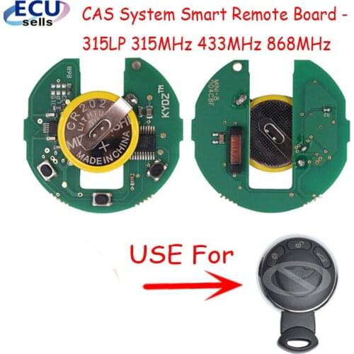 CAS System Smart Remote Board - 315LP 315MHz 433MHz 868MHz Rechargeable Battery - for BMW MINI Cooper 07-14, KR55WK49333