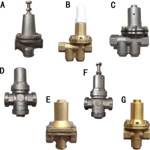Steel water pressure reducing valve Regulating valve pressure regulating valve Indirect pressure reducing valve DN15 Stainless