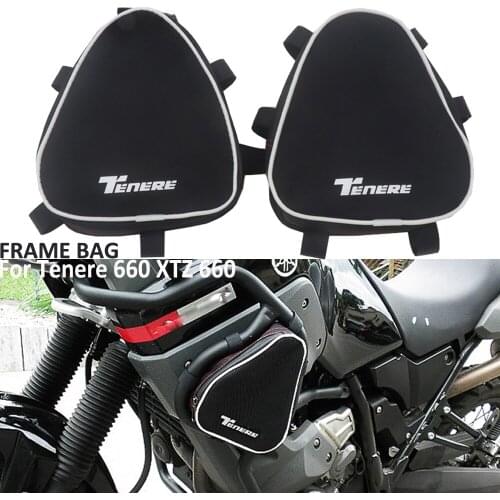 Motorcycle Repair Tool Placement Bag Bumper Frame Waterproof Package Toolbox Bags For Yamaha Tenere 660 XTZ 660 XTZ660 XT660Z