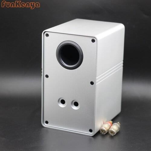 1 Pair DIY Case ELAC 310CE Cabinet DIY Speaker Style Classic Aluminum Chassis 6mm W122 H208 D150