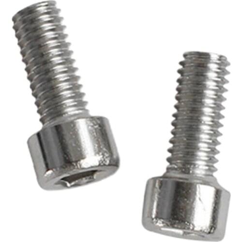 2Pcs Bicycle Screw Stable Fastener Bike Bottle Cage Rack Screw Stainless Steel Hex Socket Screw Bicycle Supplies MTB Bike Screw
