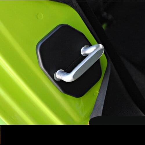 4PCS ABS Screw Door Lock Protective Cover For Jeep Compass Renegade Pareiot Grand Cherokee AAA262