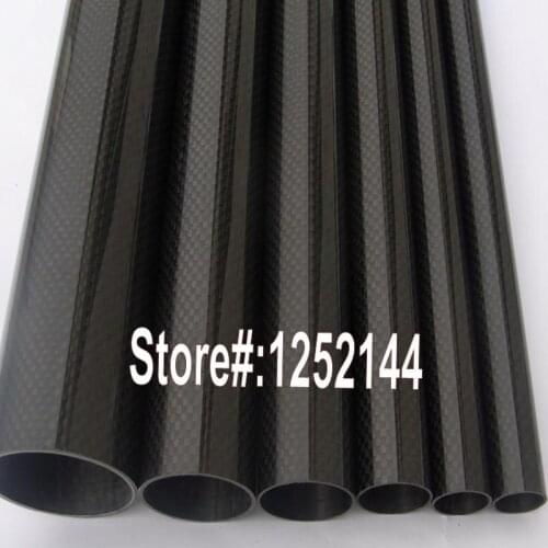 4 pcs/lot 22mmx20mmx1000mm 100% 3K Carbon Fiber Fabric Tube Airplane Frame Arm Tail Boom,Quadcopter arm,Multi-copter ARM DIY