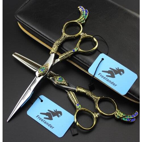 6" Salon Phoenix Hair Thinning Scissors JP440C Hair Shear Barber Cutting Scissors Hairdressing Styling Clipper for Hairdresser