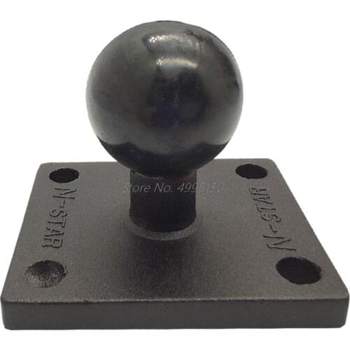 Aluminum Square Mount Base with Ball Head for Ram Mount for Garmin Zumo/TomTom Dropship