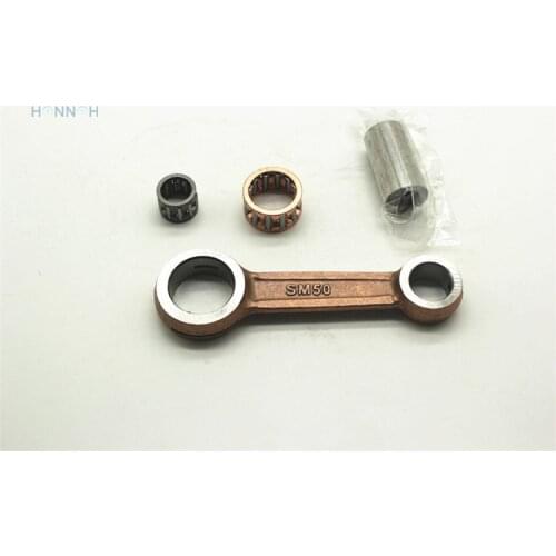 Motorcycle Engine Parts Connecting Rod CRANK ROD Conrod Kit for SIMSON 50 SIMSON50 SM50 Piston connecting Rod Engine Parts