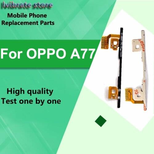 For OPPO A77 ID Home Button Returns Keypads Sensing Flex Cable For OPPO A77 A 77 Return Button Sensor Flex cable replacement