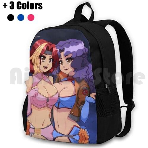 Game Gyaru ( Game Grumps ) Outdoor Hiking Backpack Waterproof Camping Travel Game Game Grumps Arin Dan Video Games Retro Anime