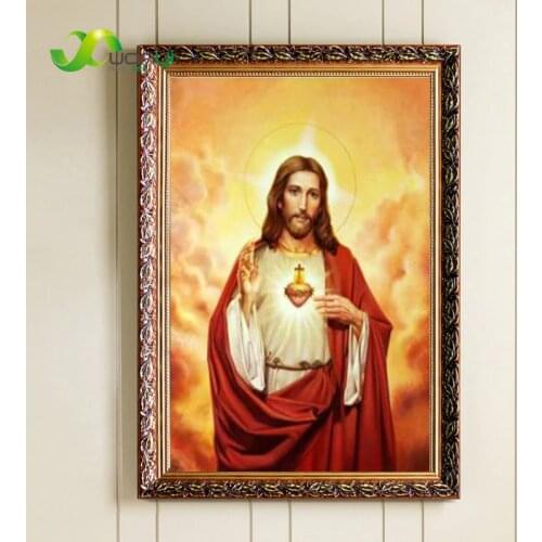 Jesus Christ Figure Wall Art Pictures For Living Room Quality Canvas Oil Painting Home Decor Posters And Prints Artworks